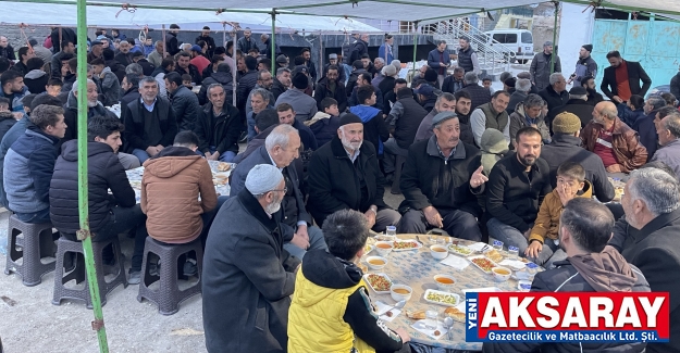 Bu köyde her gün farklı evde iftar yapılıyor