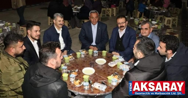 Eskil belediyesi yetim ve öksüzlerle depremzedeleri iftarda buluşturdu