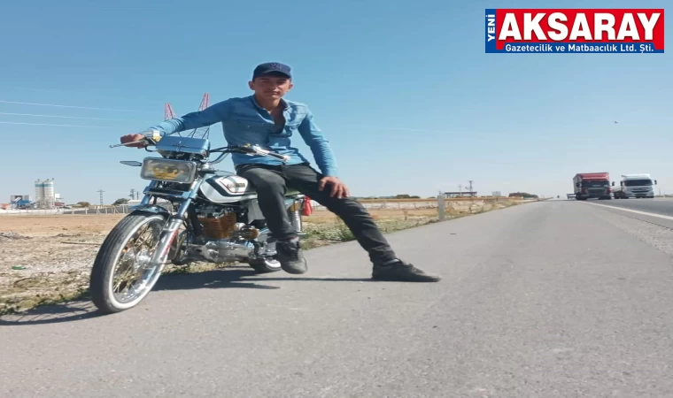 Motosiklet sürücüsü kazada öldü