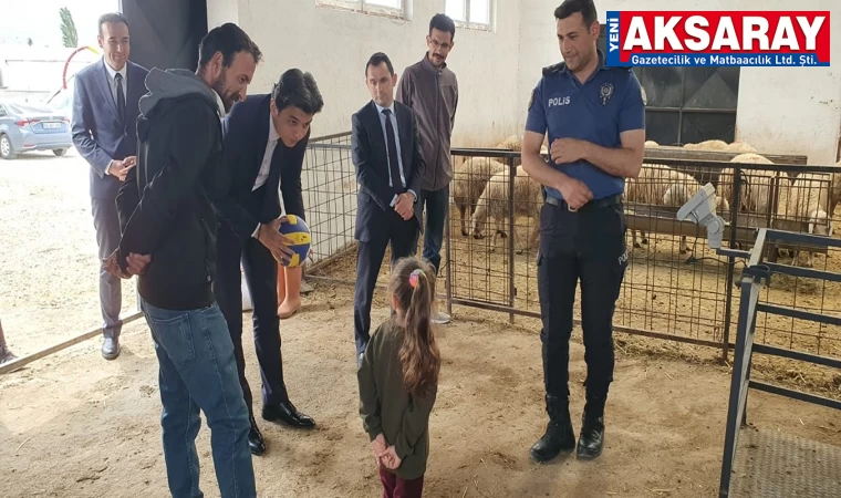 Kaymakam Deveci hayvancılık işletmelerini gezdi