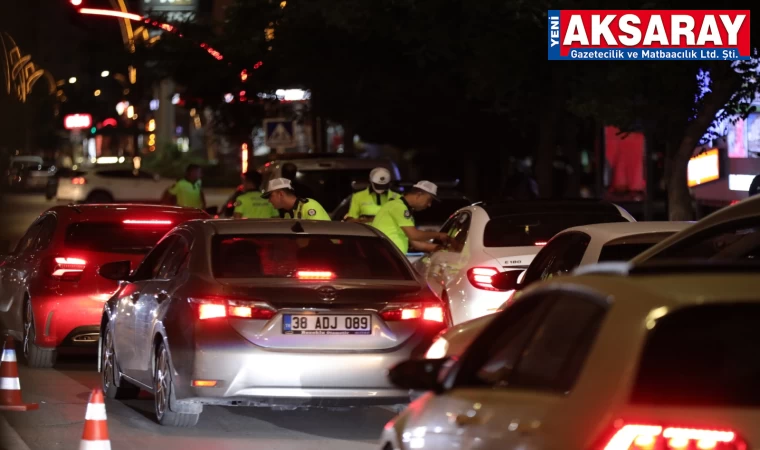 Aksaray’da abartı egzoz, modifiye ve yüksek ses denetimi