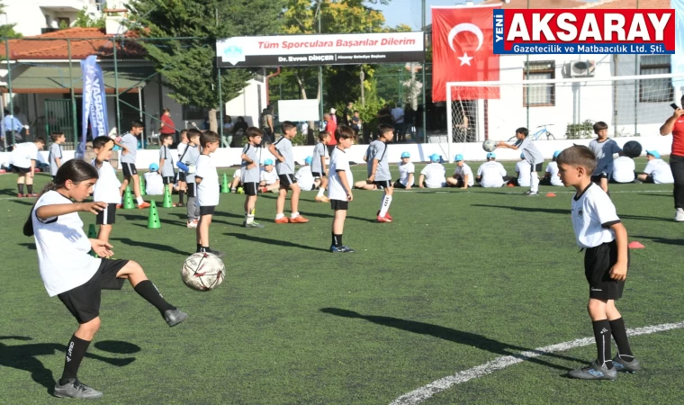 Yaz Spor okulunda futbol ve tenis öğretilecek