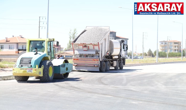 50 Metrelik yeni yolun bir kısmı daha açıldı