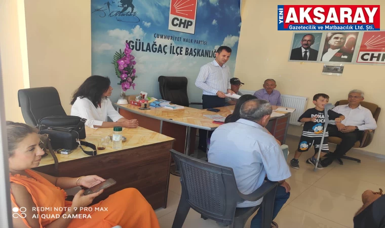 CHP Gülağaç’ta Servet Demir’e emanet