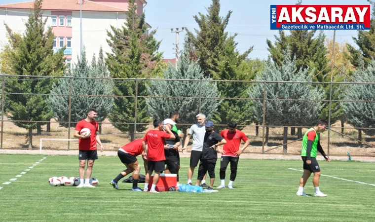 AKSARAYSPOR'DA DERİNCESPOR MESAİSİ BAŞLADI