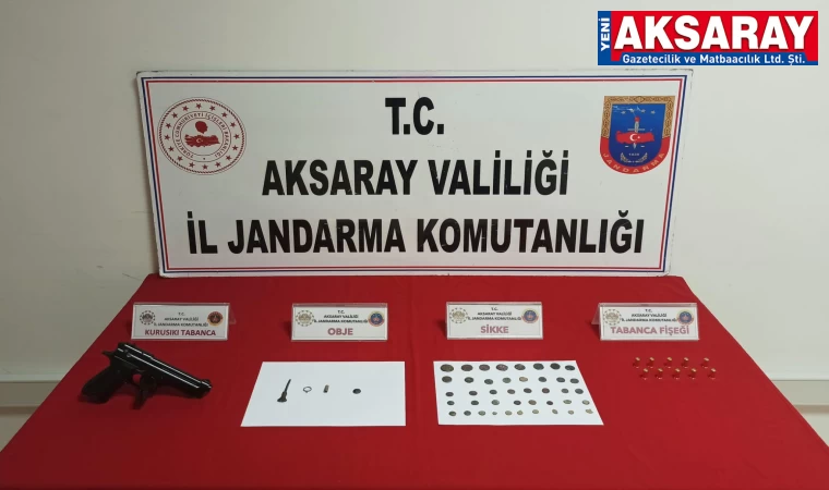 Tarihi eserler yakalandı