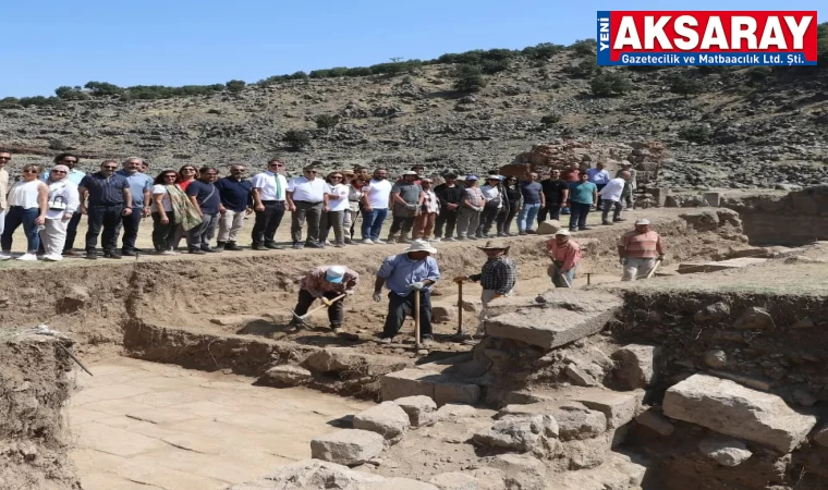 Antik kent Nora’da tarih araştırılıyor