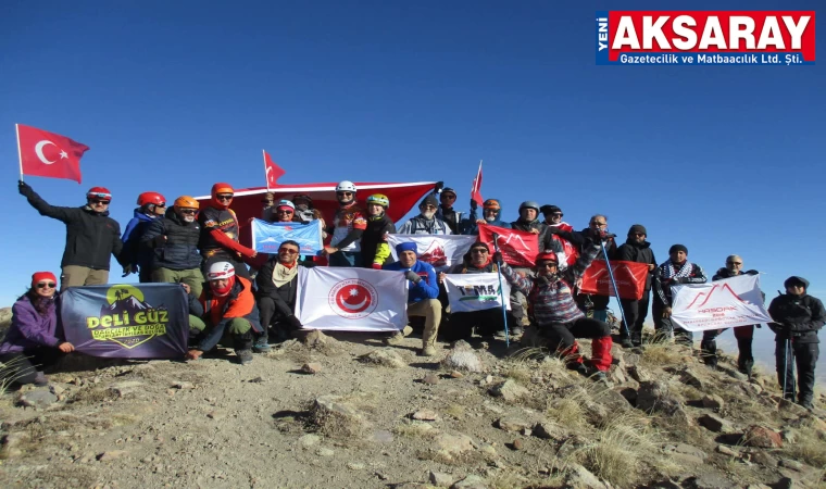 Dağcılar 100. Yılda zirve yaptılar