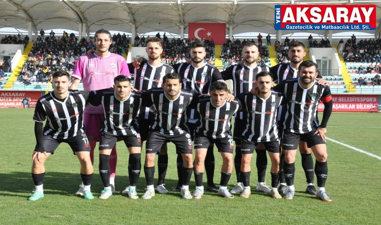 AKSARAYSPOR DEVREYİ 3 PUANLA KAPATMAK İSTİYOR