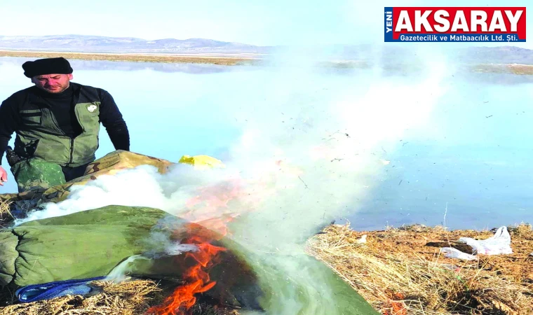 Avcı gümeleri imha edildi