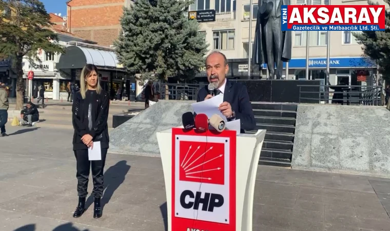 CHP MEYDANDA BASIN TOPLANTISI YAPTI ‘Terörü lanetliyoruz’