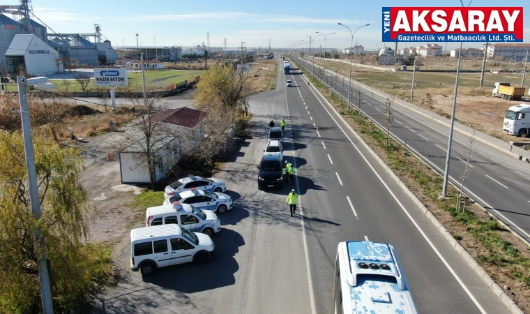 Trafik akışına havadan denetim