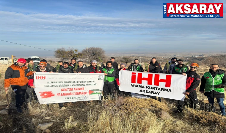 HASANDAĞI TIRMANIŞI, YABAN HAYVANLARINA YİYECEK, FİDAN DİKİMİ Şehitler anısına bir dizi etkinlik