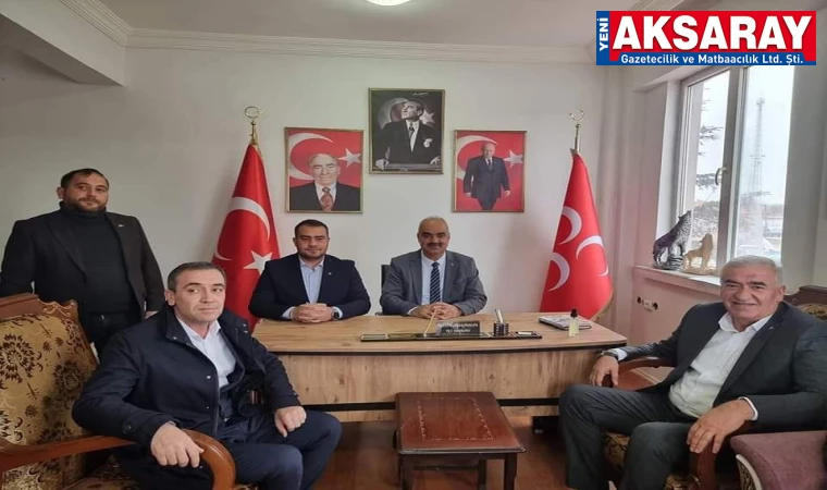 MHP Sultanhanı yeni ilçe binası törenle açıldı