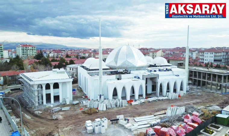 Selçuklu Cami Ve Külliyesi inşaatının yüzde 65’i bitti