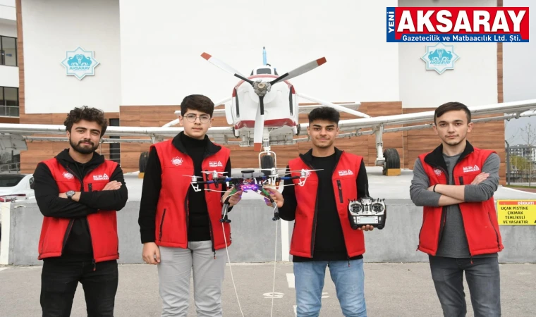 Ürettikleri Drone ile Teknofest’te yarışacaklar