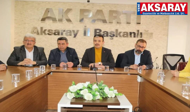 Ak Parti Belediye Meclis Üyesi adayları ile toplantı yaptı