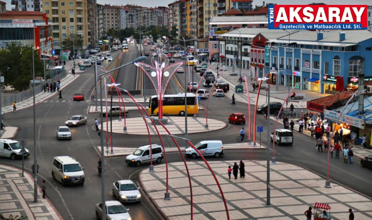 Aksaray’ın araç sayısı belirlendi