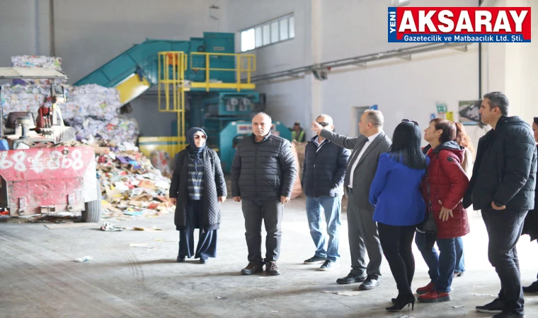 Atık Toplama Ayırma Tesisi örnek projeler arasında gösterildi