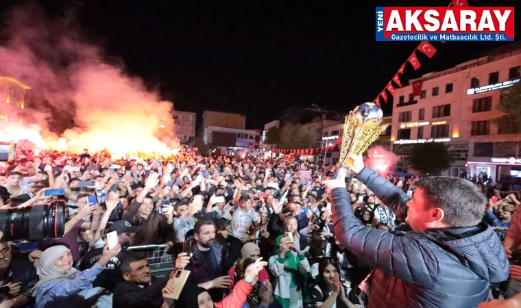 BAŞKAN DİNÇER; “Aksarayspor bizim göz bebeğimiz”