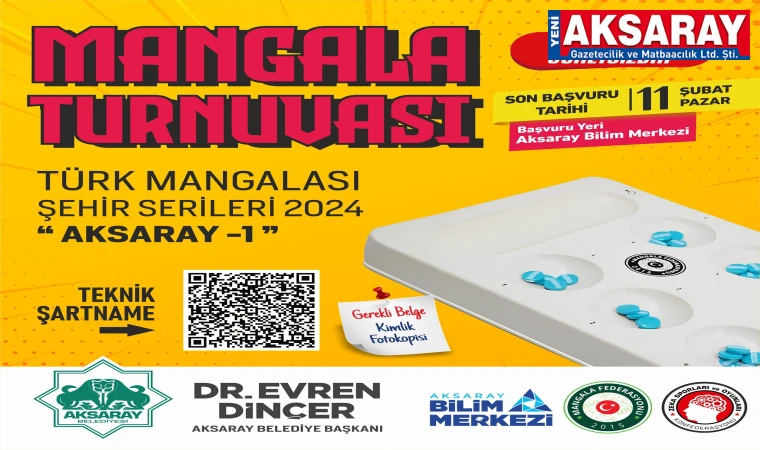 BİLİM MERKEZİNDEN MANGALA TURNUVASI