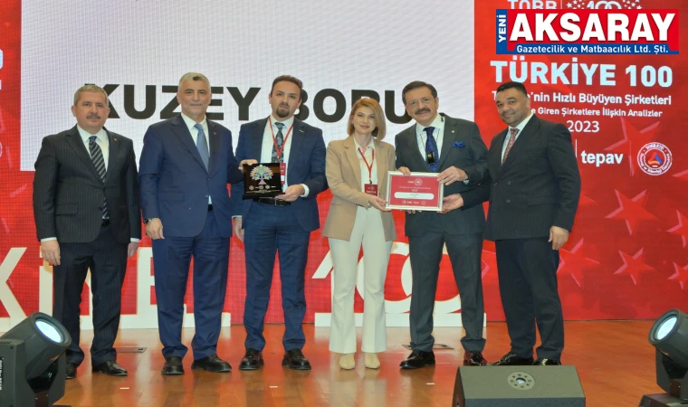 En hızlı büyüyen 100 şirket arasında bir Aksaraylı