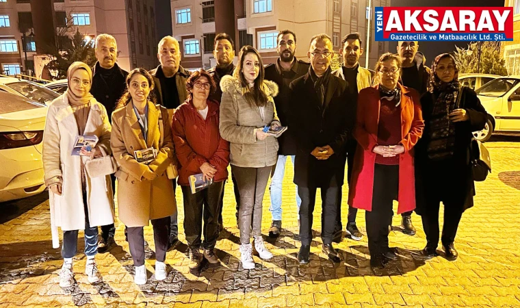 Gündüz çarşı bölgesinde gece TOKİ’de çalıştılar