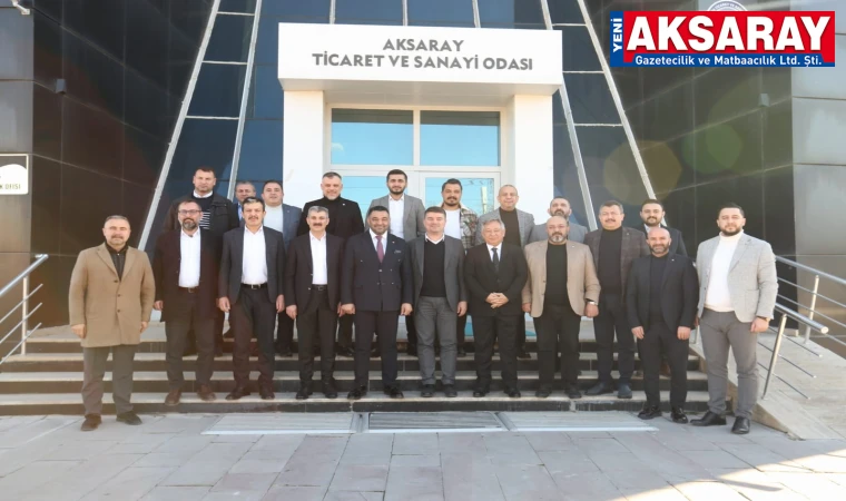 MESLEK ODALARI VE STK’LARI ZİYARET ETTİLER Şehrin kalkınmasına destek veriyorlar