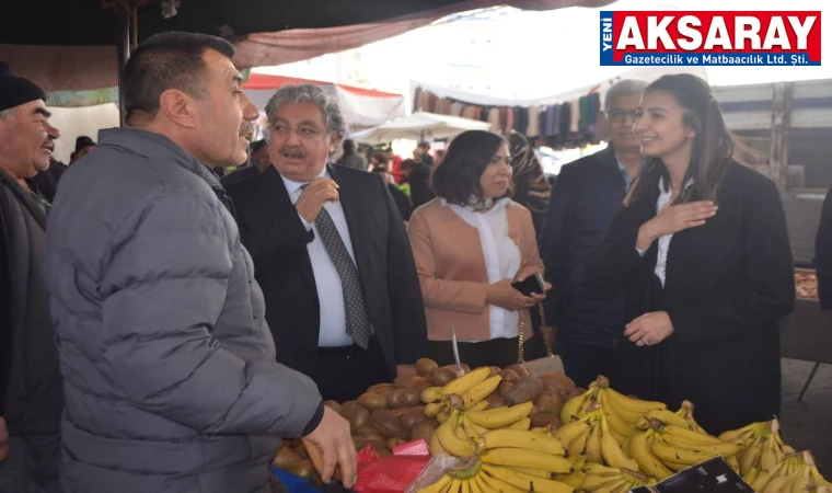 Pazarı gezdi, derdinize derman olacağım dedi