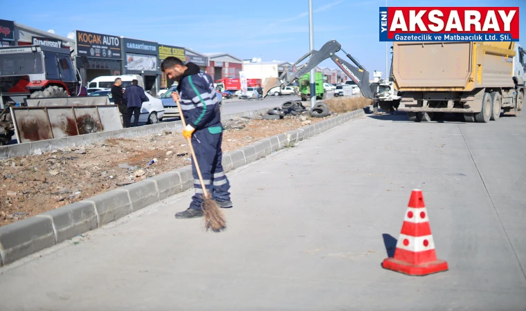 Sanayide temizlik çalışması başlatıldı