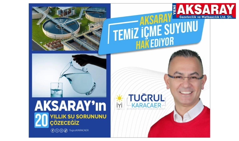 Temiz içme suyu sorununu çözeceğiz