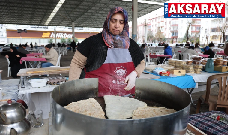 7 yıldır gözleme yapıyor, ev sahibi oldu