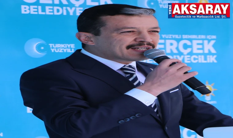 Ak parti Aksaray yatırımlarını açıkladı