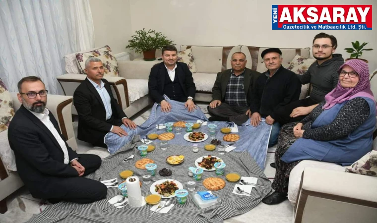 AK PARTİ VE İYİ PARTİ ADAYLARI Adaylar iftar misafiri oldu