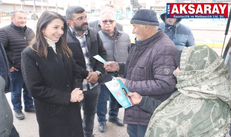 CHP ADAYI PELİNSU YILDIRIM DEMİR ‘Aksaray, vatandaşa kapısını kapatmayan bir başkan istiyor’