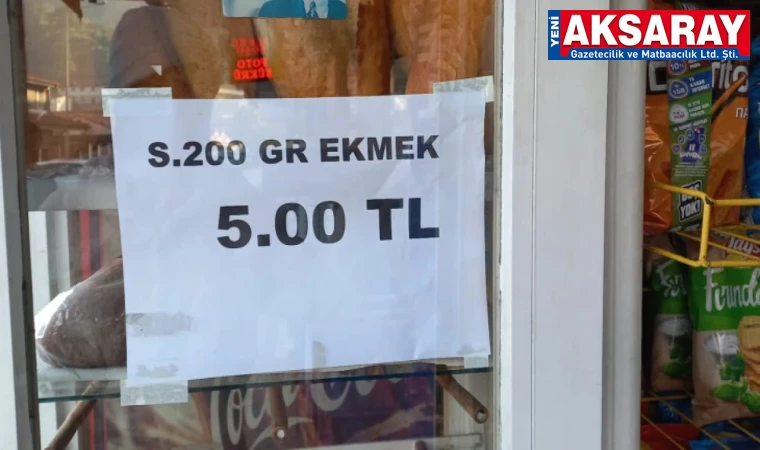 Ekmek 5 liraya kadar düştü