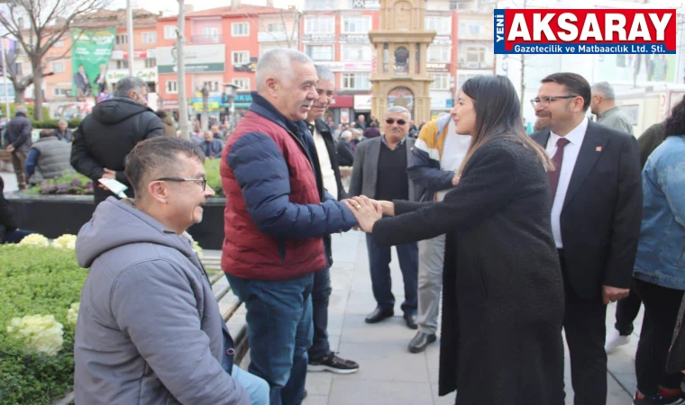 Emekliler sıkıntılarını CHP adayına iletti