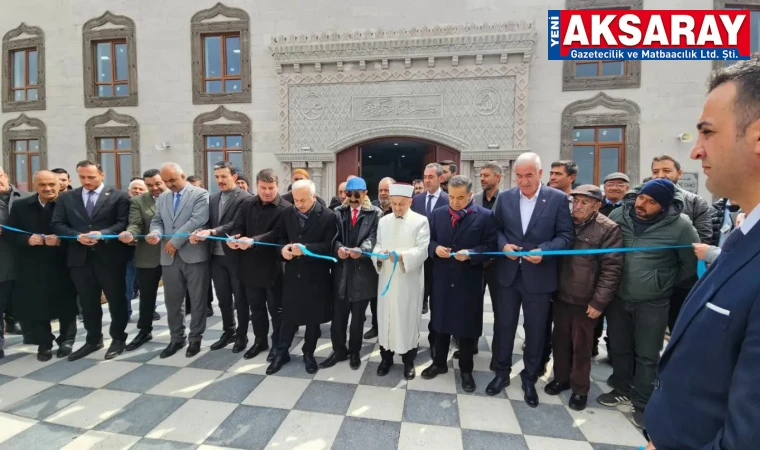 Hanifi Dinç camii dualarla açıldı