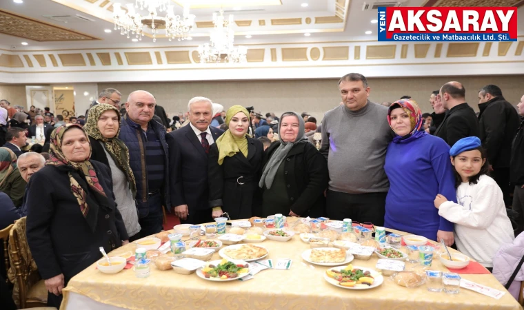 Şehit yakınları ve Gazilere verilen iftarda ortak duygu vatan sevgisi