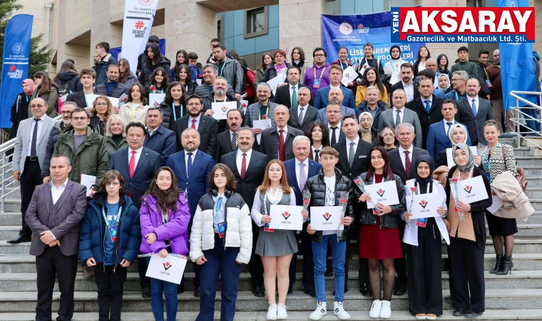 TUBİTAK yarışması ödül töreni ile son buldu