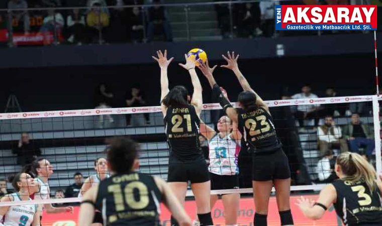 VAKIFBANK DEPLASMANINDAN PUANSIZ DÖNÜYORUZ