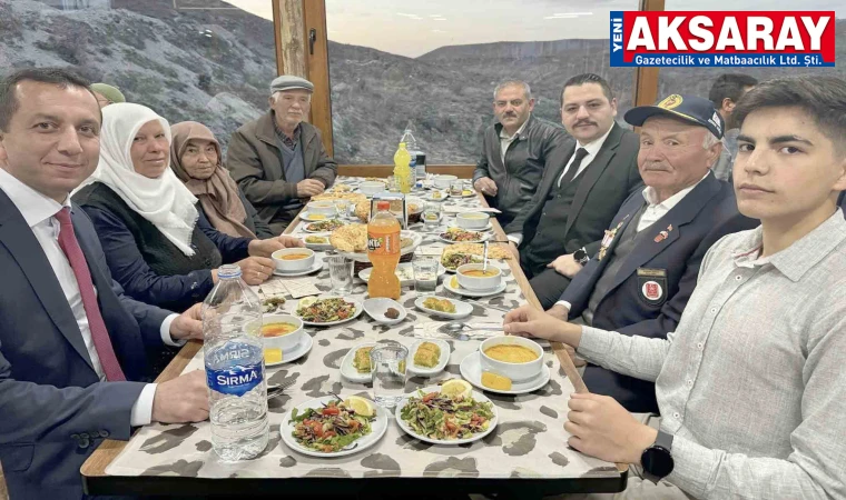 Şehit aileleri ve Gaziler iftar sofrasında buluşturuldu