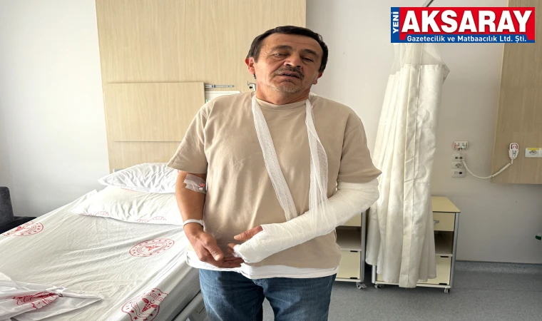 Aksaray'da sınıf öğretmeni okulun bahçesinde sopayla darbedildi