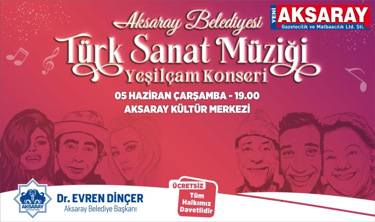 Belediyeden Sanat ve Halk Müziği konserleri