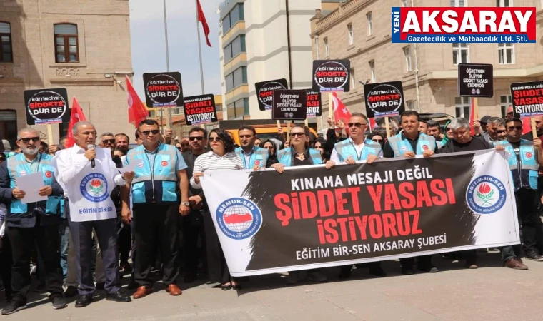 EĞİTİM BİR SEN ŞUBE BAŞKANI GÖRMEZ: Sesimize kulak verilmiyor, önlem alınmıyor