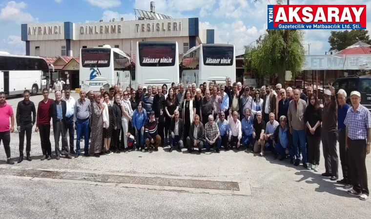 Emekli mitingine Aksaray’dan katıldılar