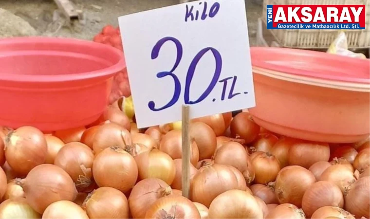 Geçen ay markette fiyatı en fazla artan ürün kuru soğan oldu