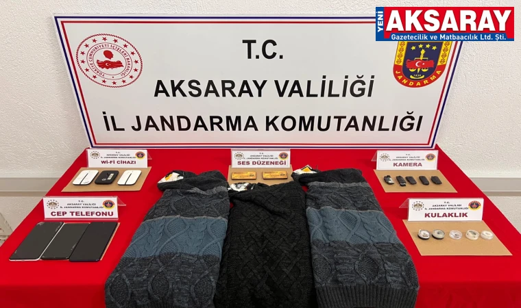 GÖRÜNTÜLÜ VE SESLİ ELEKTRONİK DÜZENEKLİ KIYAFET ŞAŞIRTTI  Ehliyet sınavına jandarma darbesi