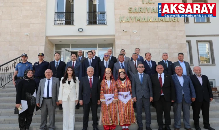 Hayırlı olsun ziyaretinde çalışmalar hakkında bilgi alındı