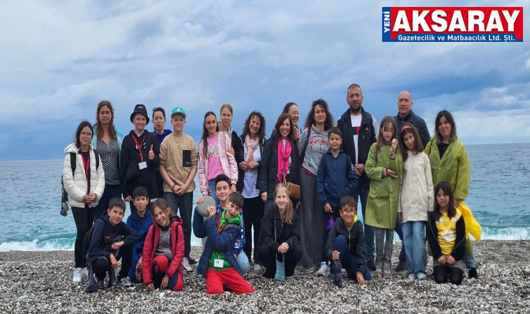 NACİ ABAY İLKOKULU Proje gereği İtalya’ya gittiler